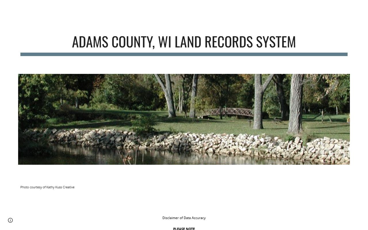 Adams County land records portal with deed search tools