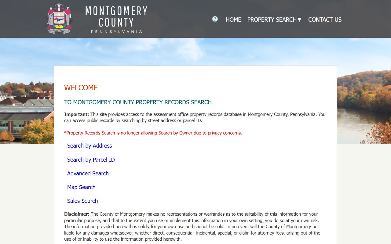 Lower Merion deed records Montgomery County property records portal